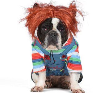 NEW Fetch For Pets NBC Horror Chucky Halloween Dog Costume XS